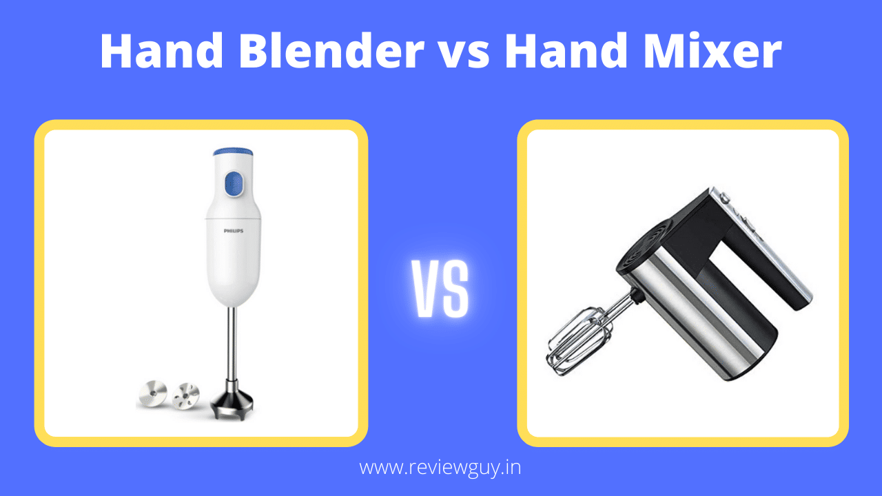 Difference Between Hand Blender and Hand Mixer