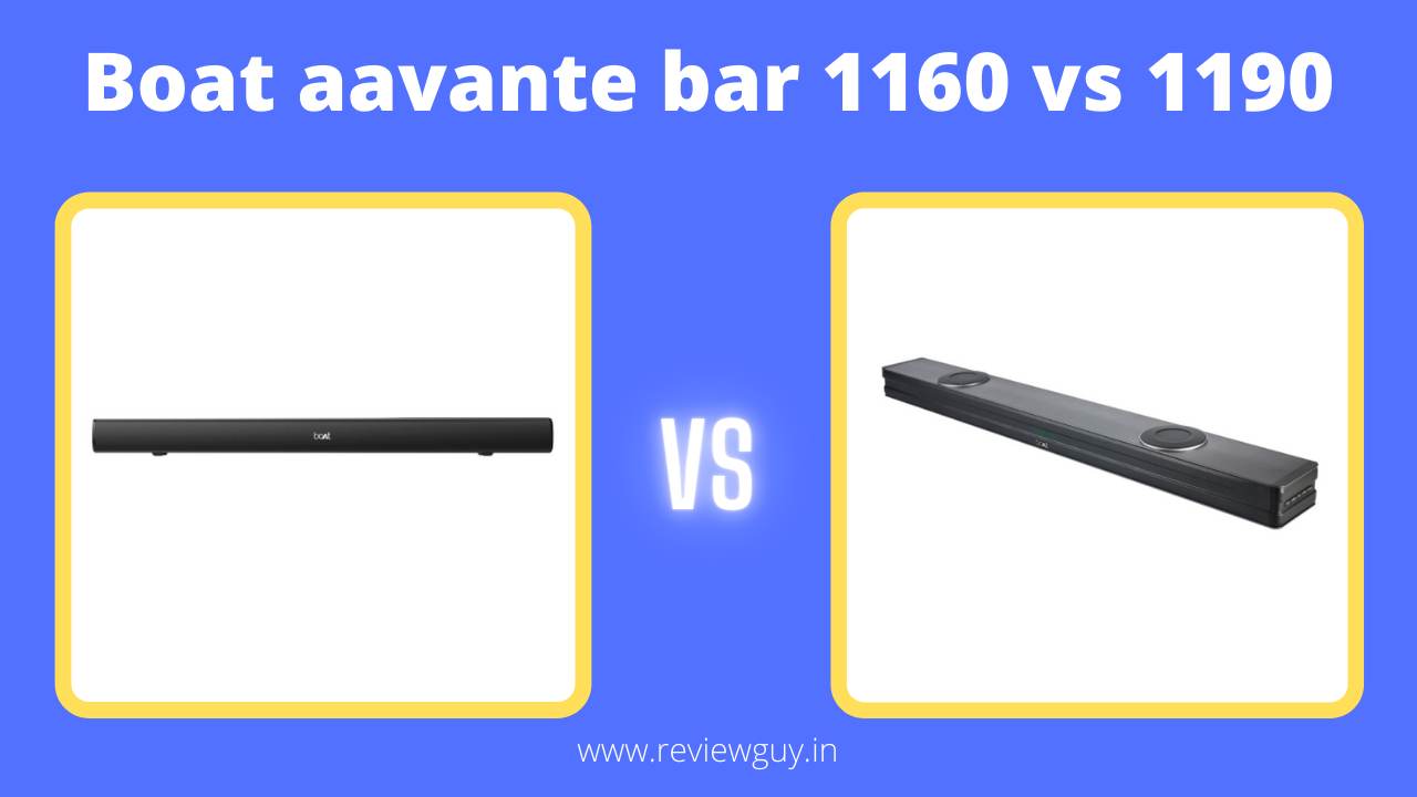 Boat aavante bar 1160 vs 1190